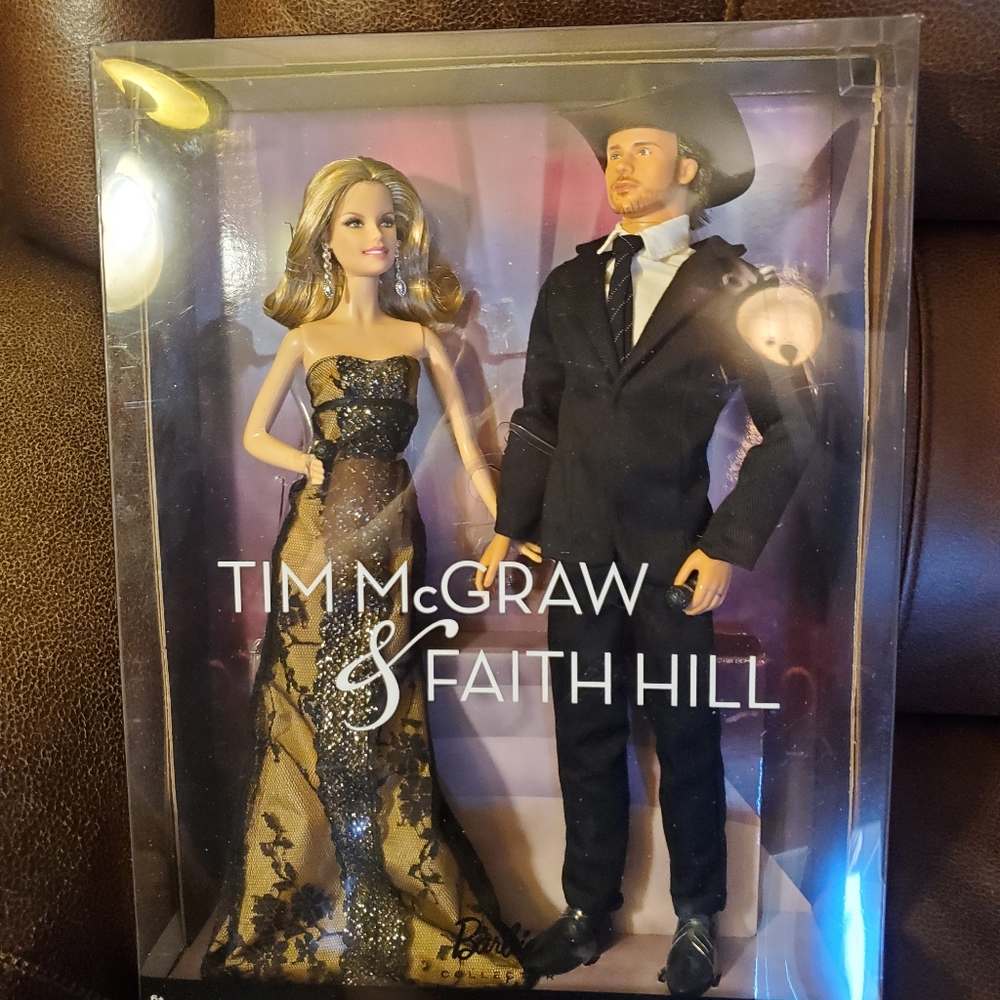 Mattel 2011 Barbie "Tim McGraw & Faith Hill" Pink Label Collector Ed MINT in NIB